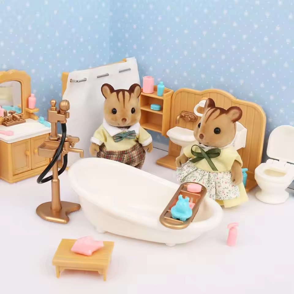 1/12 Scale Dollhouse Furniture - Play Kitchen Set recension och pris