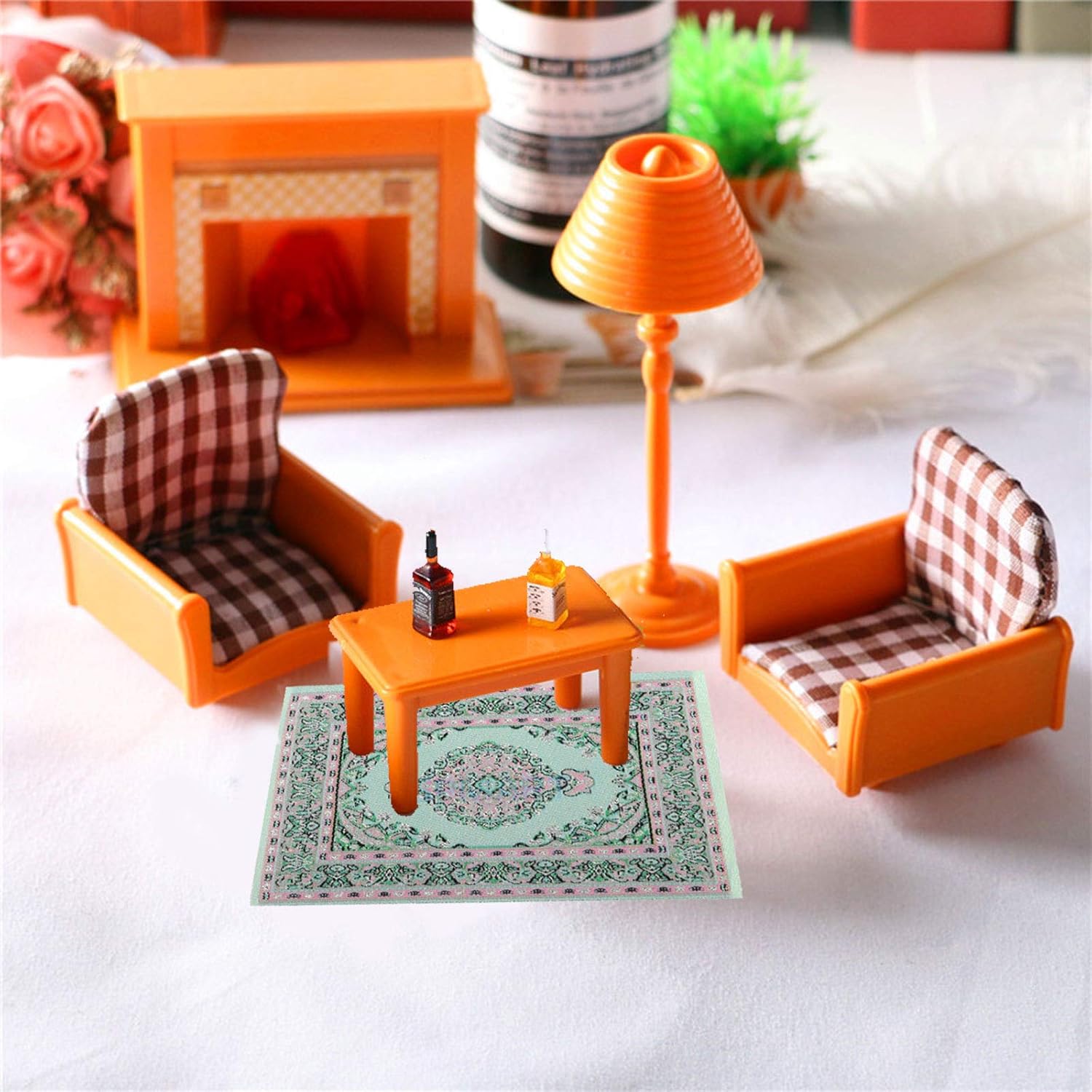 1/12 Scale Dollhouse Furniture - Play Kitchen Set recension och pris