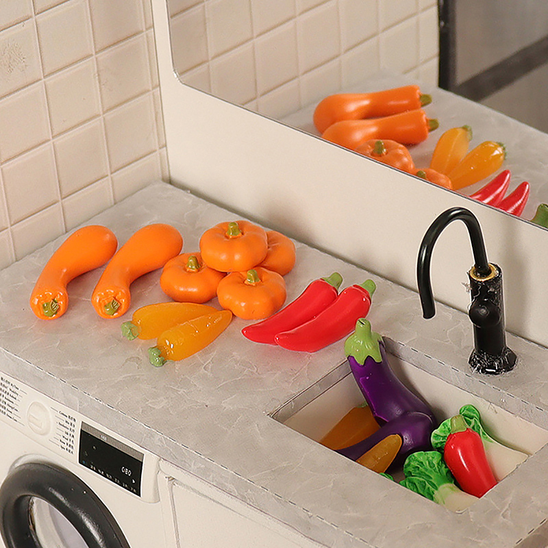 1/12 Dollhouse Simulation Vege - Play Kitchen Set recension och pris