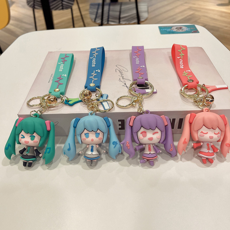 Anime Miku Keychain Cute Bag P - Kids Toys Return Gift recension och pris