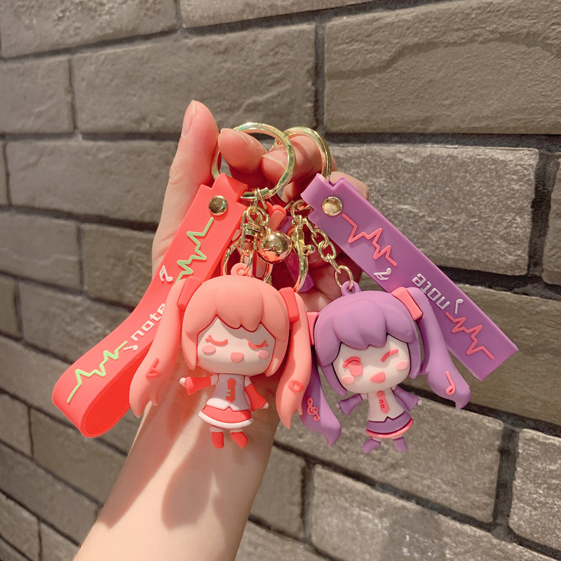 Anime Miku Keychain Cute Bag P - Kids Toys Return Gift recension och pris