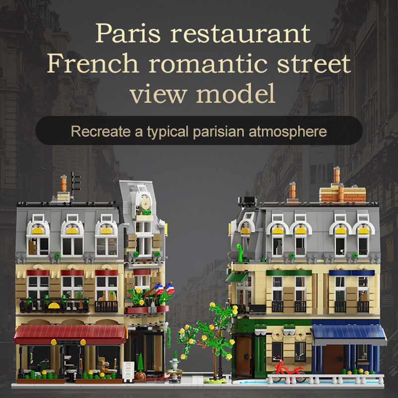 3230Pcs Cada City Paris Restau - Kids Toys Paris recension och pris