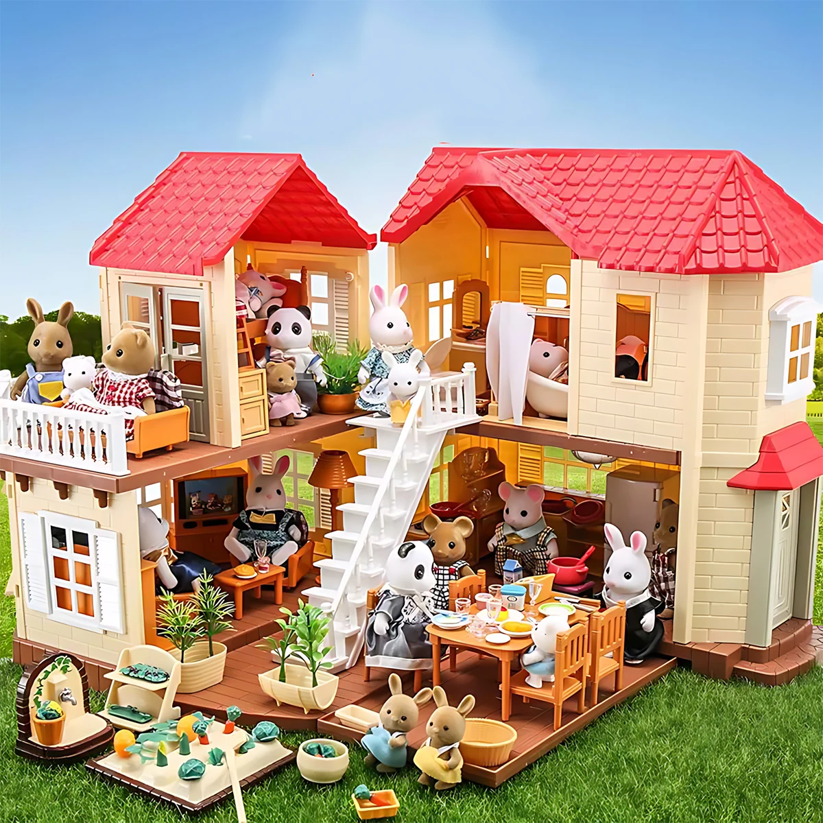 Miniature Furniture 1:12 Dollh - Play Kitchen Set recension och pris