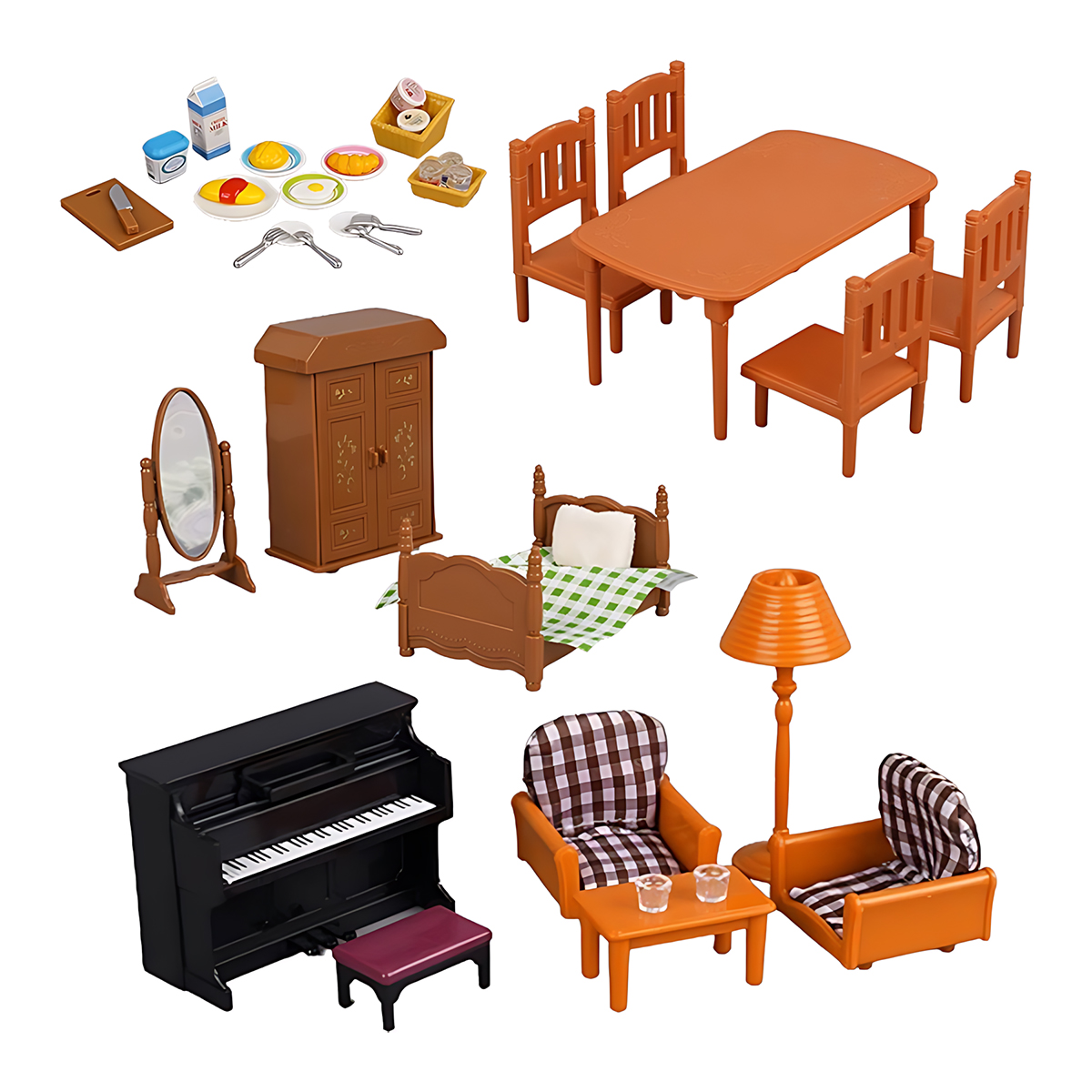 Miniature Furniture 1:12 Dollh - Play Kitchen Set recension och pris