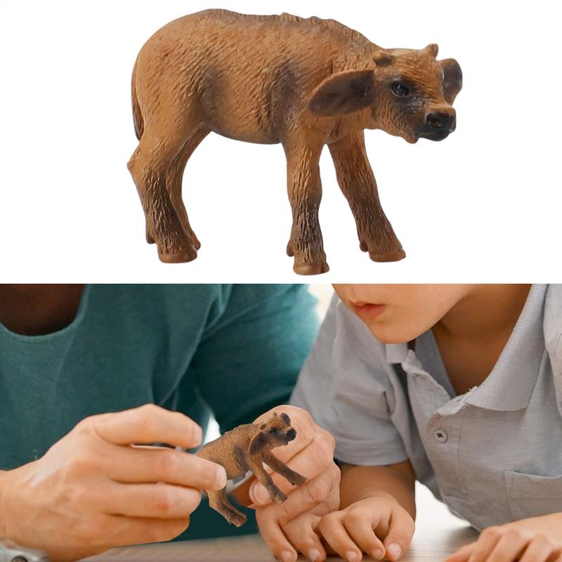 Miniature Cattle Figurines Cat - Kids Toys Exhibition recension och pris