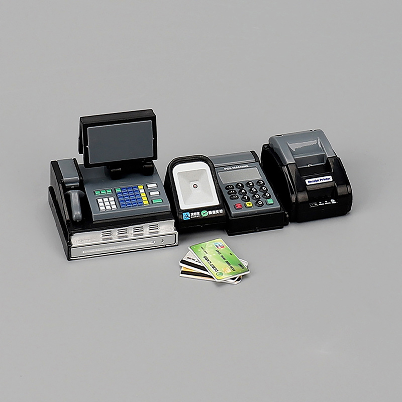 New 1Set Doll House Mini Super - Toy Cash Register recension och pris