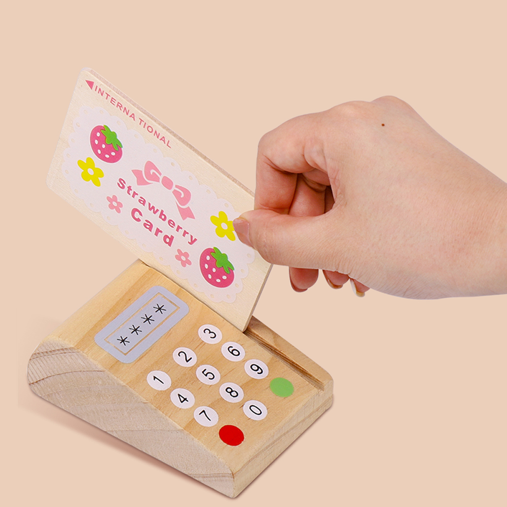 Wooden cash register Toys Chil - Toy Cash Register recension och pris