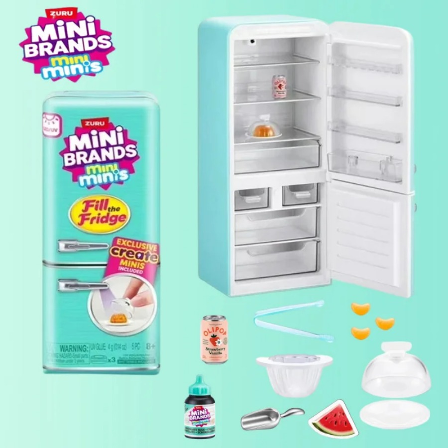 ZURU 5 Surprise Mini Fridge Ba - Sandbox Play Set recension och pris