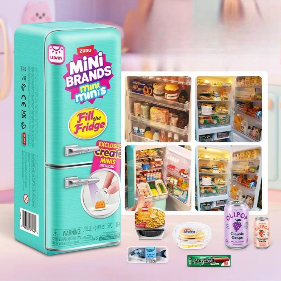 ZURU 5 Surprise Mini Fridge Ba - Sandbox Play Set recension och pris