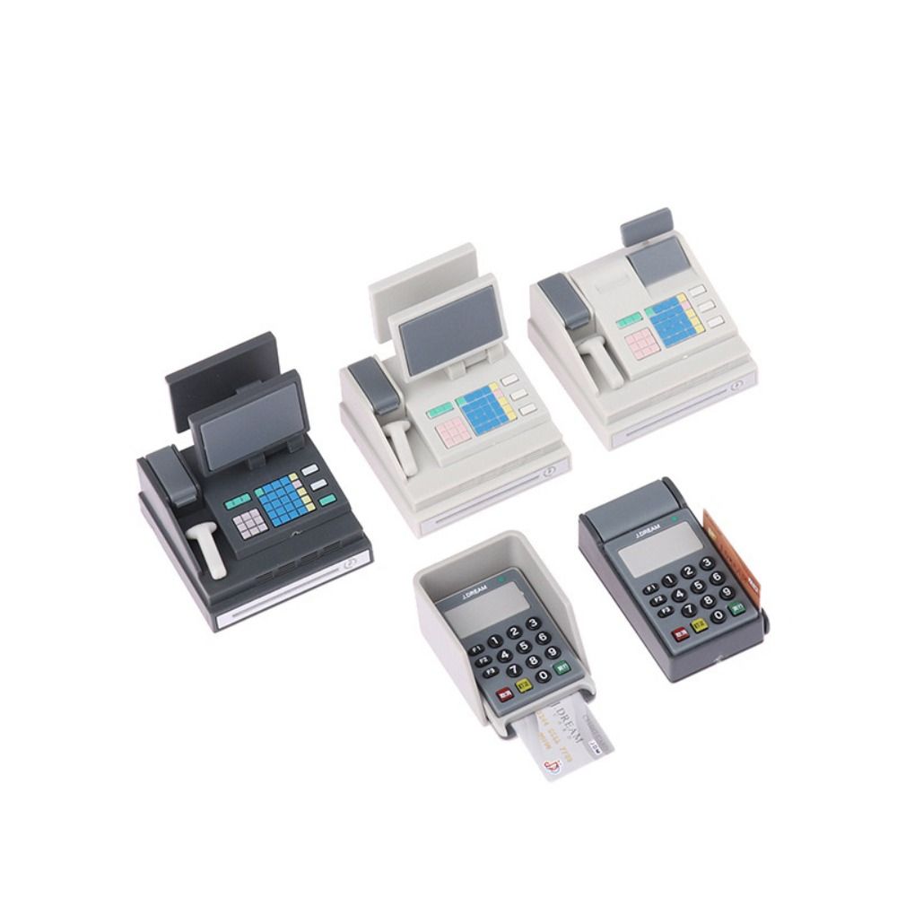 DIY Dollhouse POS Machine Play - Toy Cash Register recension och pris